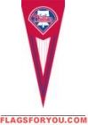 Phillies Yard Pennant 34" x 14"