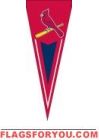 Cardinals Yard Pennant 34" x 14"