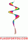 Rainbow Curly Twister
