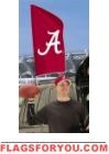 Alabama Crimson Tide Tailgate Flag 42" x 20"