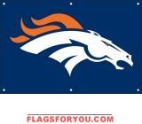 Broncos Fan Banner 2ft x 3ft