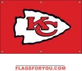 Chiefs Fan Banner 2ft x 3ft