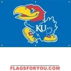 Kansas Jayhawks Fan Banner 2' x 3'