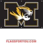 Missouri Tigers Fan Banner 2' x 3'