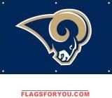 Rams Fan Banner 2ft x 3ft