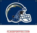 Chargers Fan Banner 2ft x 3ft