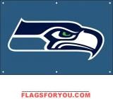 Seahawks Fan Banner 2ft x 3ft