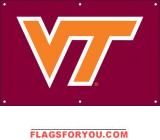 Virginia Tech Hokies Fan Banner 2' x 3'