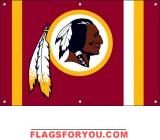 Redskins Fan Banner 2ft x 3ft