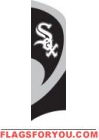 White Sox Tall Team Flag 8.5' x 2.5'