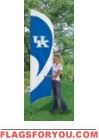 Kentucky Wildcats Tall Team Flag 8.5' x 2.5'