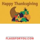 3' x 5' Thanksgiving Decorative Flag