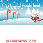 3' x 5' Winter Wonderland Decorative Flag