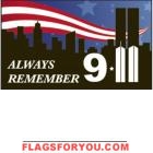 3' x 5' 9/11 Towers Decorative Flag
