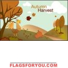 3' x 5' Autumn Harvest Decorative Flag