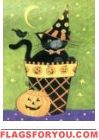 Boo Boo Kitty Garden Flag