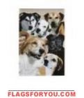 Dog Collage Garden Flag