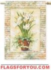 Flowers and Ivy Garden Flag