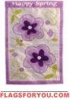 Happy Spring House Flag