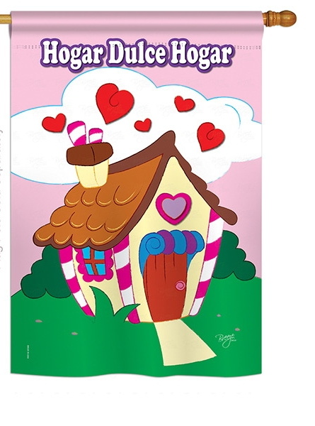 Hogar Dulce Hogar House Flag