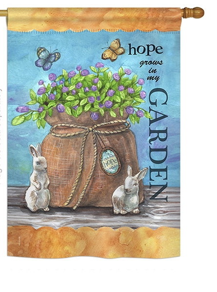 Hope Grows Garden Flag