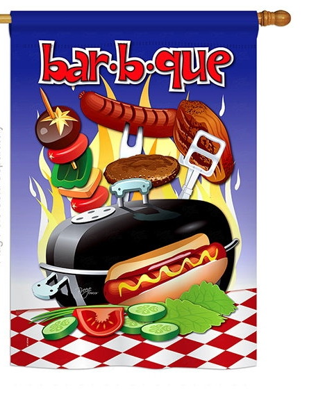 Bar-B-Que House Flag