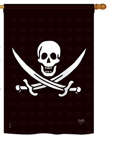 Calico Jack Rackham House Flag