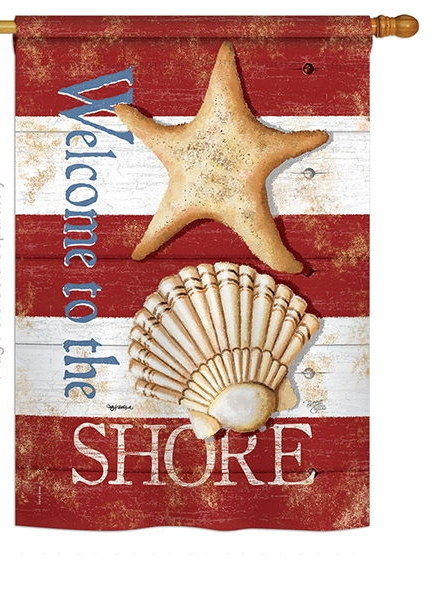 Welcome to the Shore House Flag