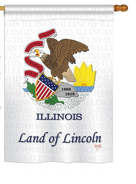 Illinois House Flag