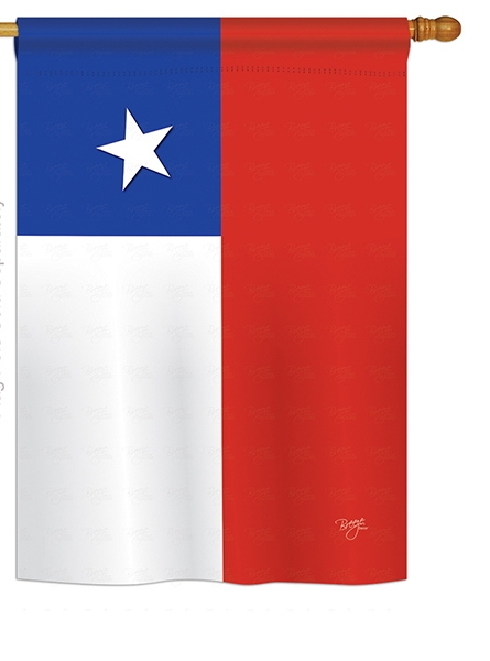 Chile House Flag