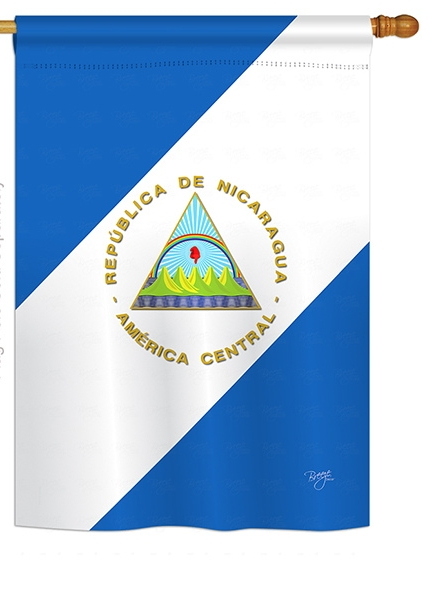 Nicaragua House Flag