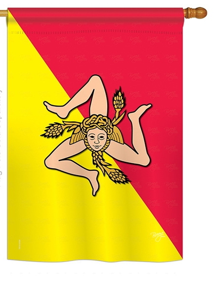 Sicily House Flag