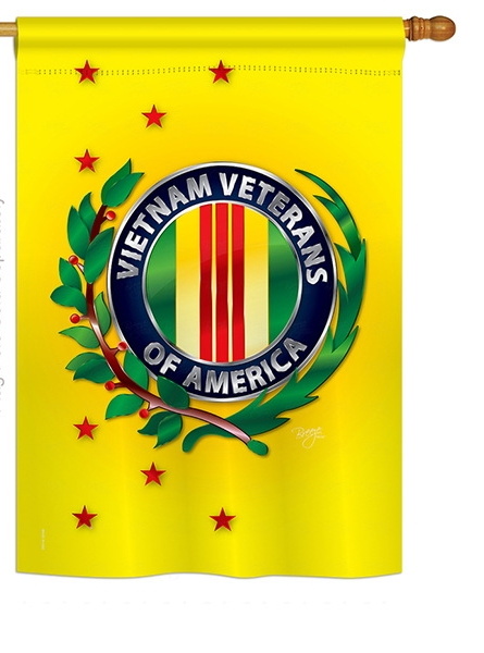 Vietnam Veteran House Flag