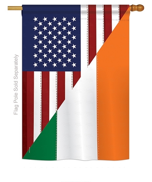 US Irish Friendship House Flag
