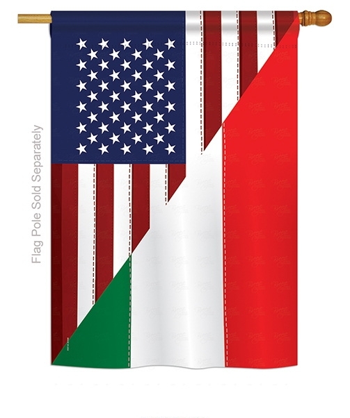 US Italian Friendship House Flag