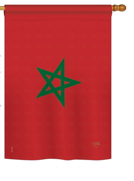 Morocco House Flag
