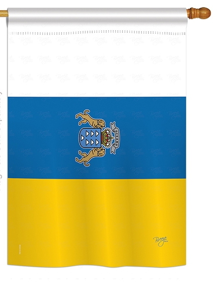 Canary Islands House Flag