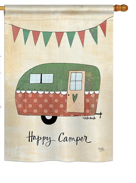 Camper House Flag