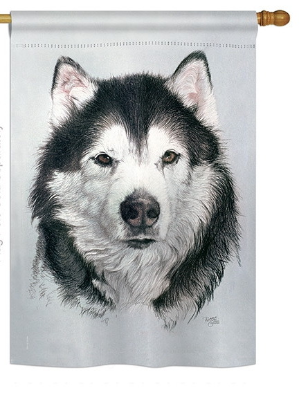 Husky House Flag