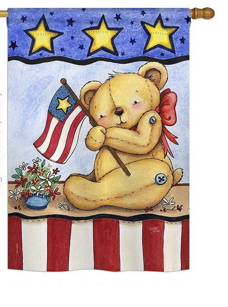 Pat Bear House Flag