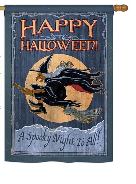 A Spooky Night To All House Flag