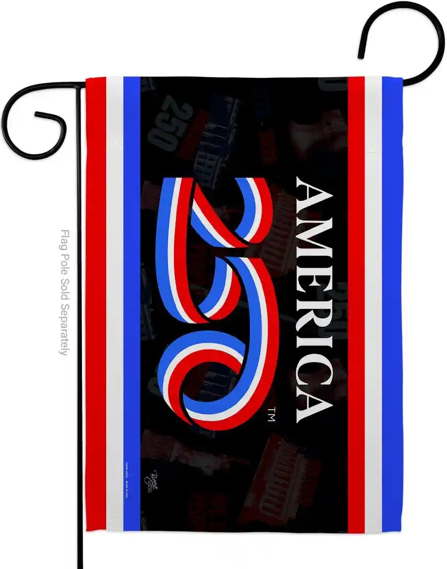 Anniversary USA 250 Garden Flag