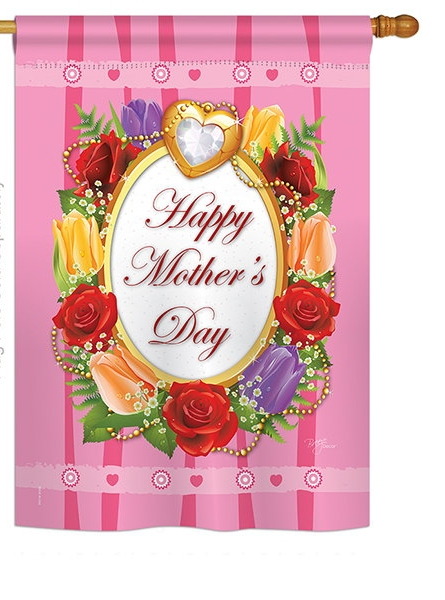 Happy Mother\'s Day House Flag