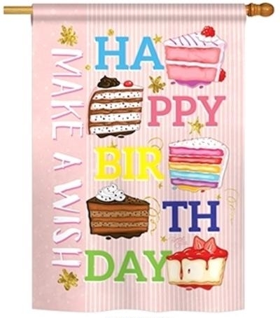 Make a Wish Garden Flag