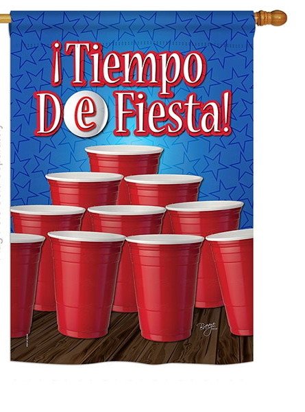 Tiempo de Fiesta! House Flag