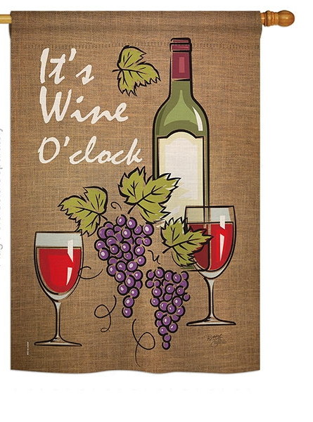 It\'s Wine House Flag