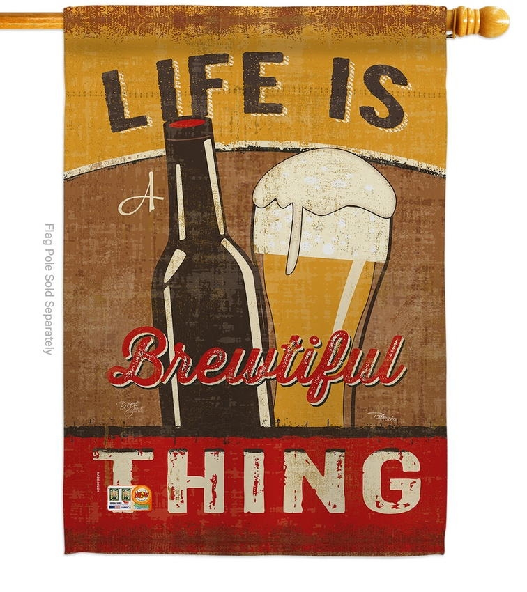 Brewtiful Thing House Flag