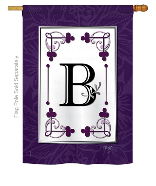 Classic B Monogram House Flag