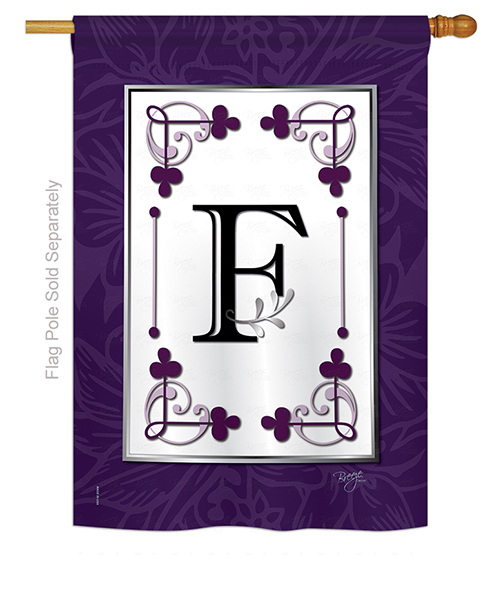 Classic F Monogram House Flag