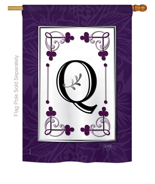 Classic Q Monogram House Flag